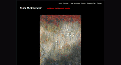 Desktop Screenshot of maxmcconkeyart.com